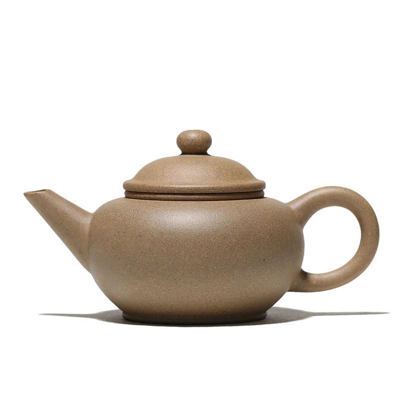 一水堂紫砂壶原矿功夫茶壶朱泥水平壶一人专用小壶斗茶小品110cc
