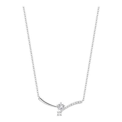 卡蒂罗星光交织项链925银女生高级感轻奢小众2025新款生日礼物