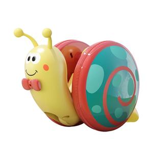 蜗牛牵绳玩具电动爬行动物纤绳发光1-2岁3儿童益智男女孩宝宝网红