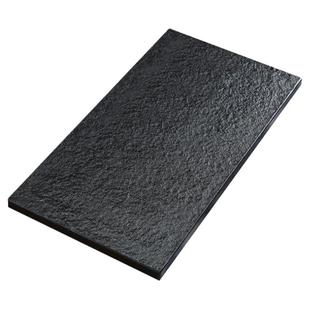 天然烧水壶空位孔嵌入式盖板茶桌电磁炉石板乌金石茶盘定制