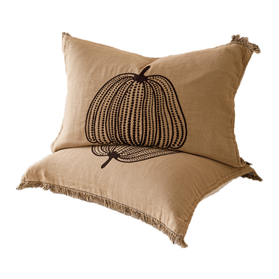 安懒懒纯棉四层纱布枕巾一对装