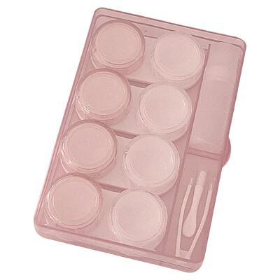 胶圈ins冷淡隐形眼镜收纳盒