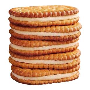 永得利香蕉味奶油夹心饼干网红爆款零食儿时回忆休闲零食整箱包邮