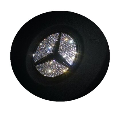 专用车贴奔驰方向盘车贴方向盘