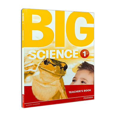 原版进口培生少儿英语科学用书Pearson Big Science Level 1/2/3/4/5/6 Student Book Workbook 学生书练习册 美式发音