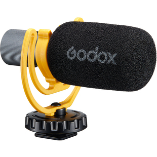 神牛VS-Mic枪式麦克风机顶热靴麦指向性降噪收音麦服装直播枪麦