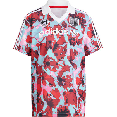 阿迪达斯三叶草女子运动印花T恤