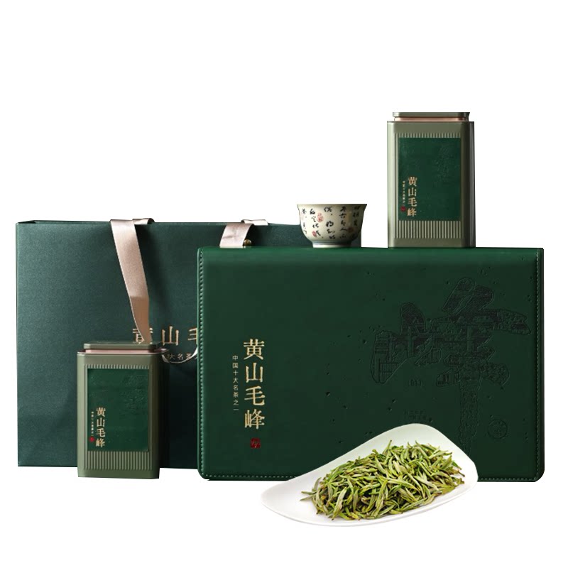 2026明前黄山毛峰新茶特级安徽茶叶毛尖绿茶礼盒装官方旗舰店