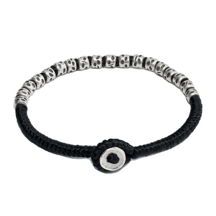 RONINMADE小众欧美黑色阿尼库尼手链男女手绳情侣轻奢礼物