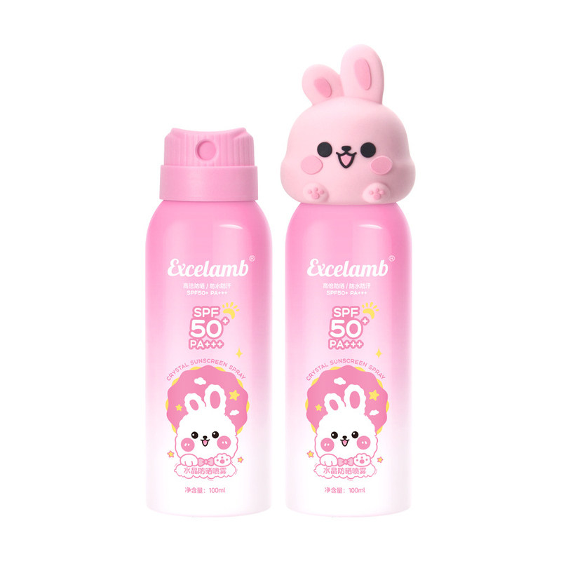 小兔高倍防晒喷SPF50+防水防汗