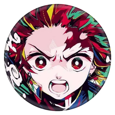 鬼灭之刃徽章吧唧挂件