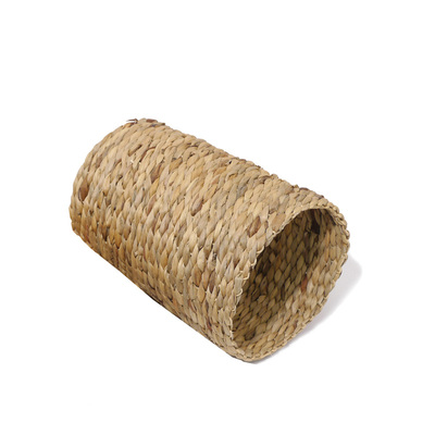 Rosewood藤条啃咬隧道小宠草架兔子、豚鼠、花枝鼠、仓鼠熊玩具