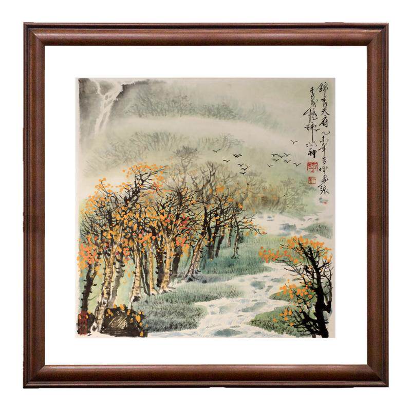 原创国画系列丝绸画芯细腻典雅