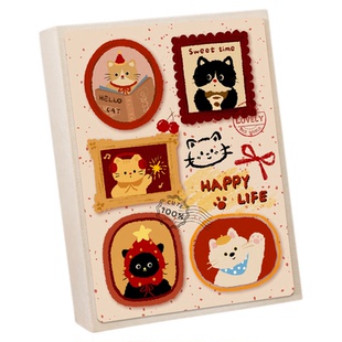 拍立得相册本纪念册6寸5照片收纳册明信片情侣相簿影集本家庭3寸4