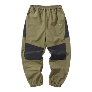 【屁滑裤】mipo冬季儿童长裤女男童户外登山运动耐磨加绒加厚防水