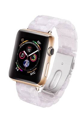 人鱼偏光树脂轻巧iwatch表带