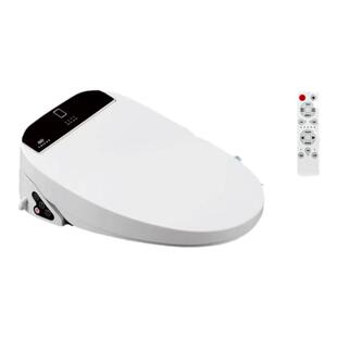 汤川秀树智能马桶盖即热全自动翻盖家用电动坐便盖板泡沫盾小尺寸