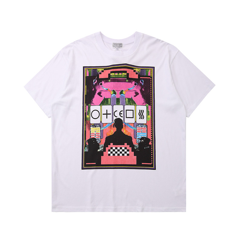 CAVEMPT CE电报机纯棉 日系潮牌CAV EMPT C.E情侣新款短袖T恤INS
