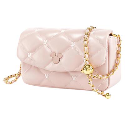 迪士尼正品链条小金球斜挎小方包