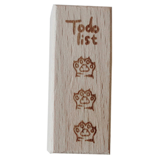 咕咕商店GuGu原创迷你印章手帐日程可爱猫爪todolist手账待办事项