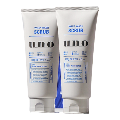 2支装控油祛痘洗面奶UNO去黑头