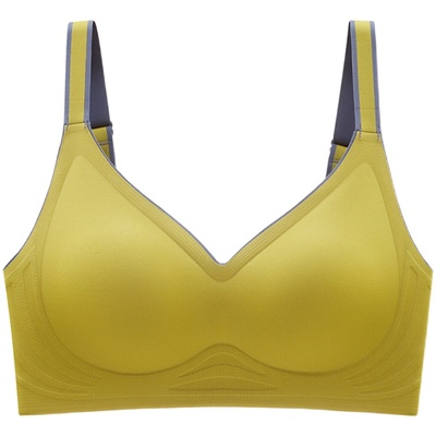 聚拢运动风背心式少女乳胶内衣