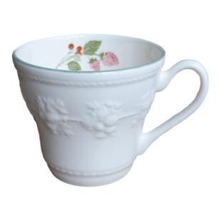 送礼正品英国Wedgwood威基伍德假日欢愉树莓马克杯对杯餐具套装