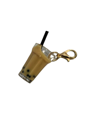 小奶茶拉链扣挂件饰品