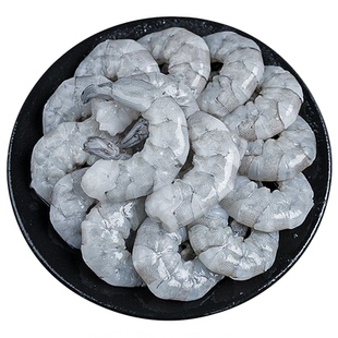 大虾仁无冰鲜冻青虾仁即食低脂去虾线冰冻鲜活速冻冷冻虾肉商用