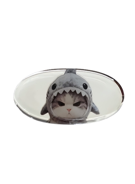 韩国KITSCH镜面猫咪小狗刘海发夹