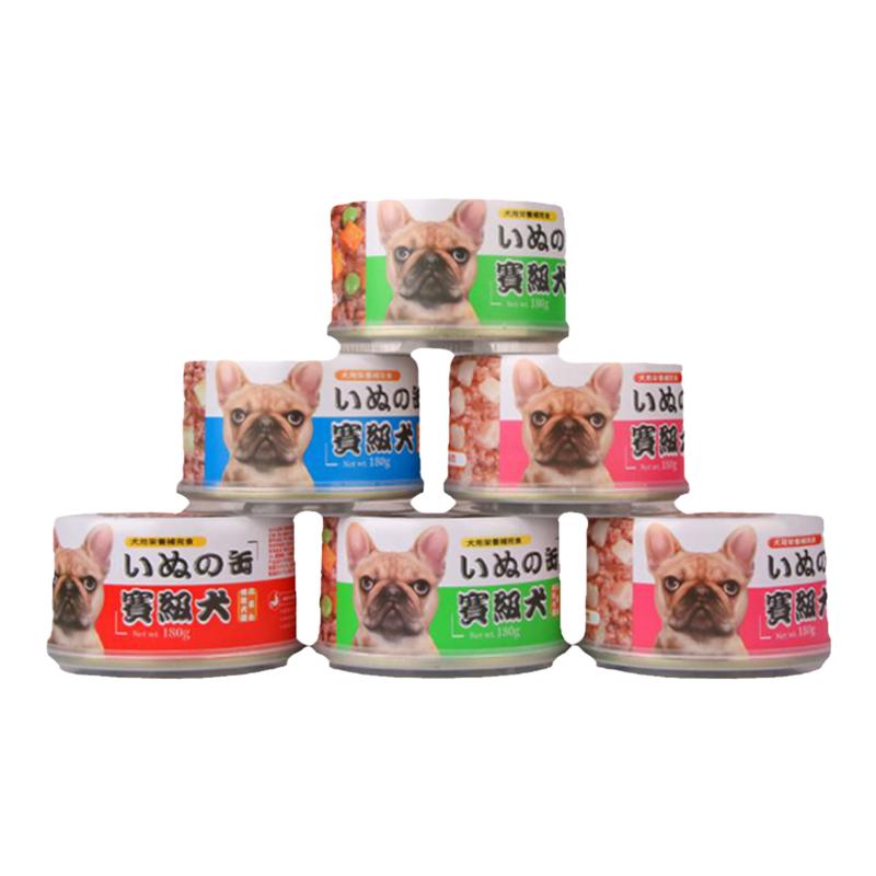 亚禾赛级狗罐头180g*6罐鸡肉牛肉蛋黄犬湿粮主食营养慕斯肉泥整箱