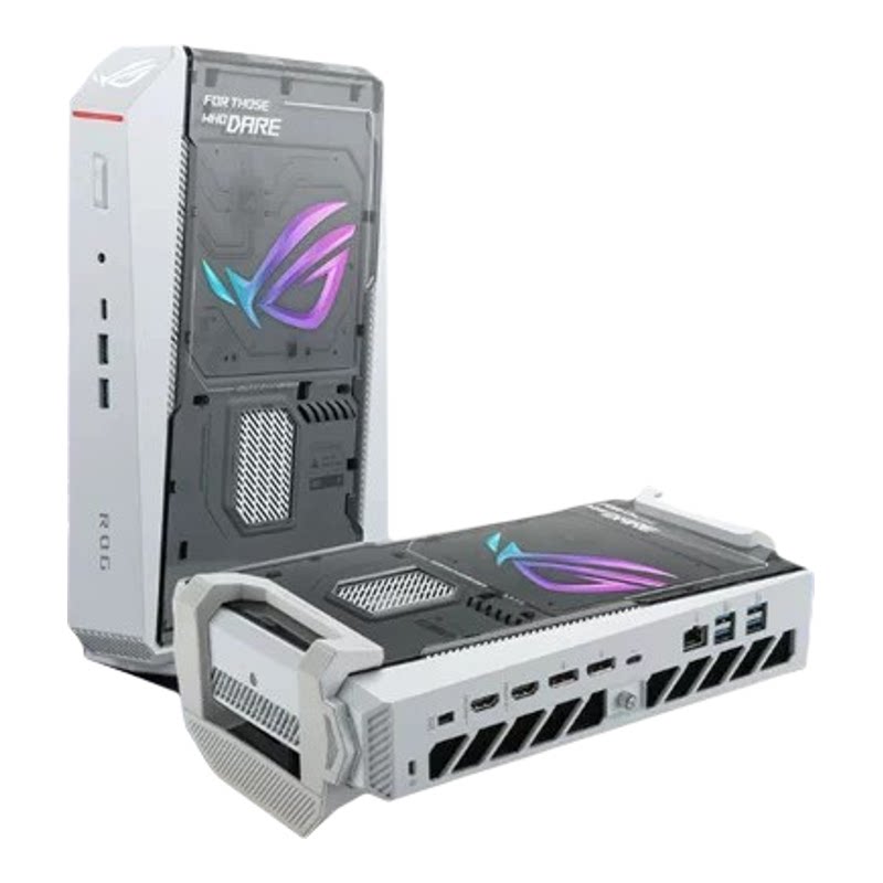 ROGNUC2026 高性能AI台式电脑Ultra9-290HX吹雪白 mini迷你主机