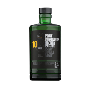 【品牌旗舰】布赫拉迪 波夏擢跃10年500ml 单一麦芽威士忌 (无盒)