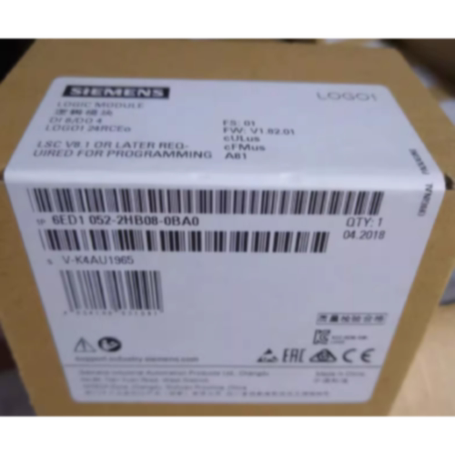 议价6ED1052-2HB08-0BA0西门子LOGO!24RCEO逻辑模块6ED10522HB080