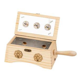 艾灸盒随身灸家用艾炙器具大全木制通用全身肚子腹部中医院专用罐