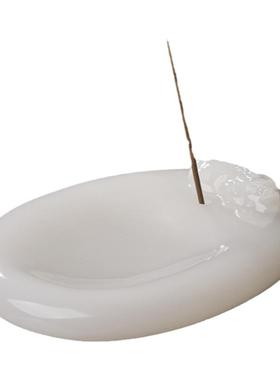 天下玉家玉石客厅桌面装饰香插