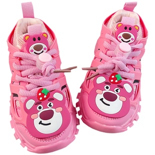 女童运动鞋儿童老爹鞋秋天冬天秋季冬季春秋鞋子女孩子女宝春秋款