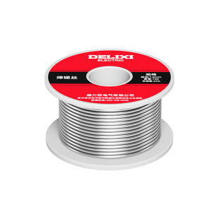 德力西电气焊锡丝高纯度焊锡丝63电烙铁专用低温锡焊丝焊锡锡线