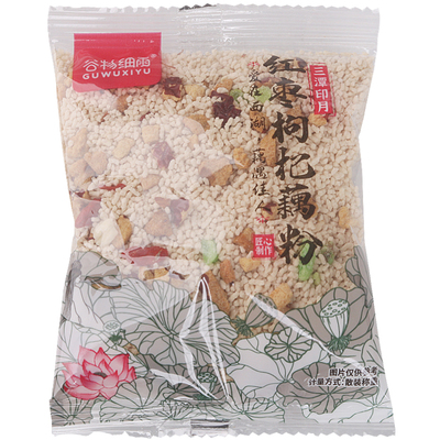 谷物细语桂花坚果藕粉冲调代餐