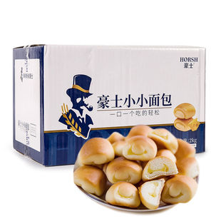 豪士小小面包蛋皮吐司乳酸菌小口袋代餐早餐夹心吐司纯蛋糕全系列