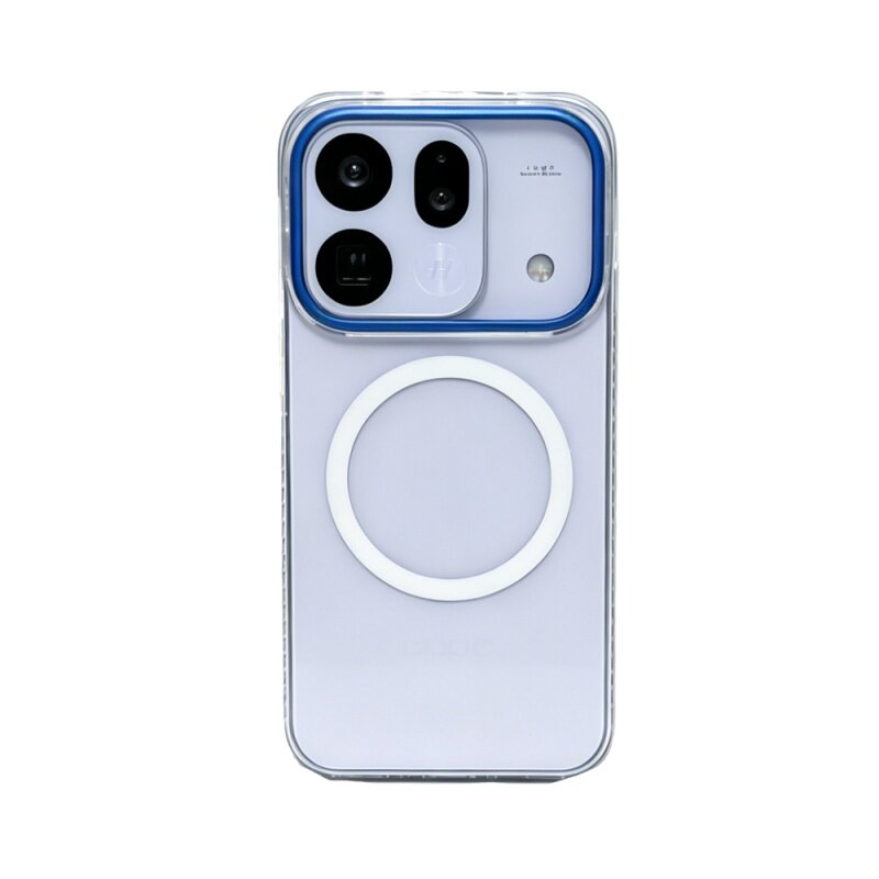 适用oppofindx9spro透明磁吸壳