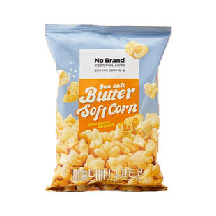 韩国进口Nobrand海盐黄油味玉米卷诺倍得冈古佐拉零食爆米花休闲