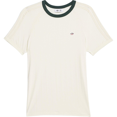 Adidas/阿迪达斯正品三叶草男女套头运动针织圆领休闲短袖JN7728