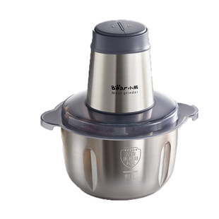 小熊绞肉机家用电动大容量不锈钢全自动家庭多功能料理搅拌机新款