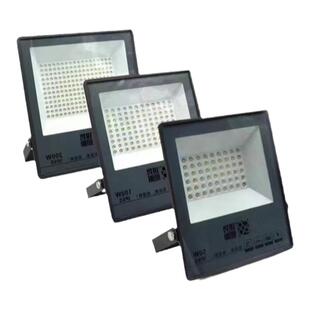 进势照明led投光灯50w100w200w户外防水超亮泛光灯射灯工程防雷灯