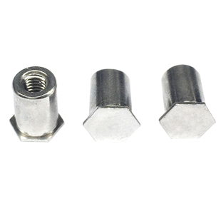 304不锈钢压铆螺母柱盲孔压铆螺柱压板螺母压卯BSOS-M3M4M5M6M8