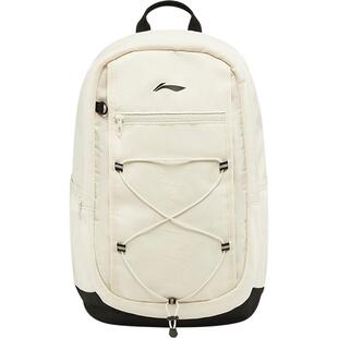 李宁双肩包女包2026新款官方正品大容量通勤旅行背包学生书包男