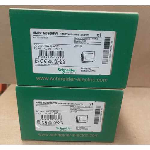 Schneider Ekectric HMI  HMISTM6200FW  HMISTM6B  HMISTM62FW