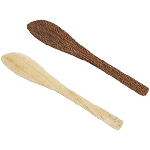实木陷铲子平勺小铲子奶油木质小抹刀包饺子混沌工具利器饺子铲