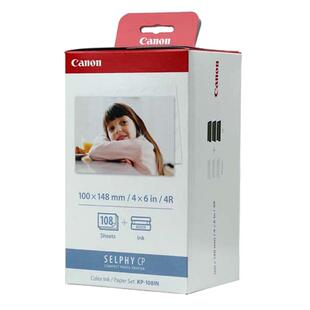 佳能CP1500相片纸KP108IN原装RP108热升华KL36IP照片打印机KC36IP